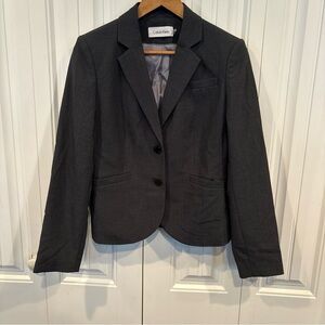 Calvin Klein Gray‎ Blazer Boys Size 16